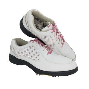 FootJoy Comfort Womens Pre-owned Extra Comfort White Golf Shoes - sz. 9N